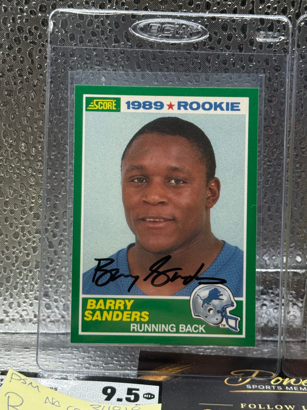 Customer photo review of Barry Sanders Autograph Signing