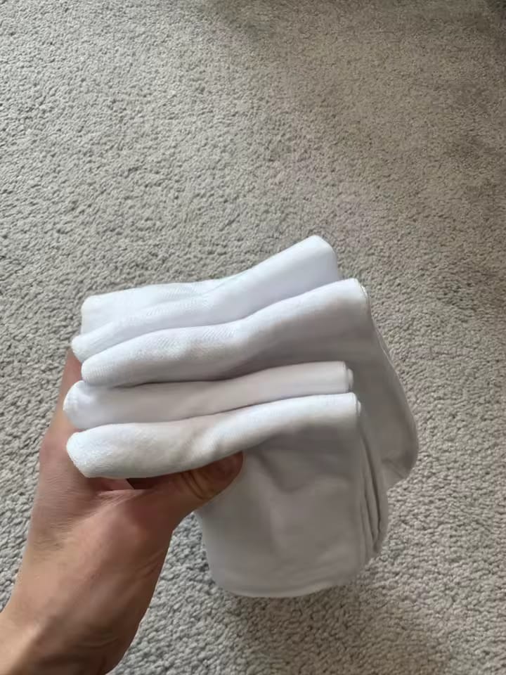 Customer photo review of SLCOMFORT™ Calcetines de Algodón 100% Natural 6 Pares
