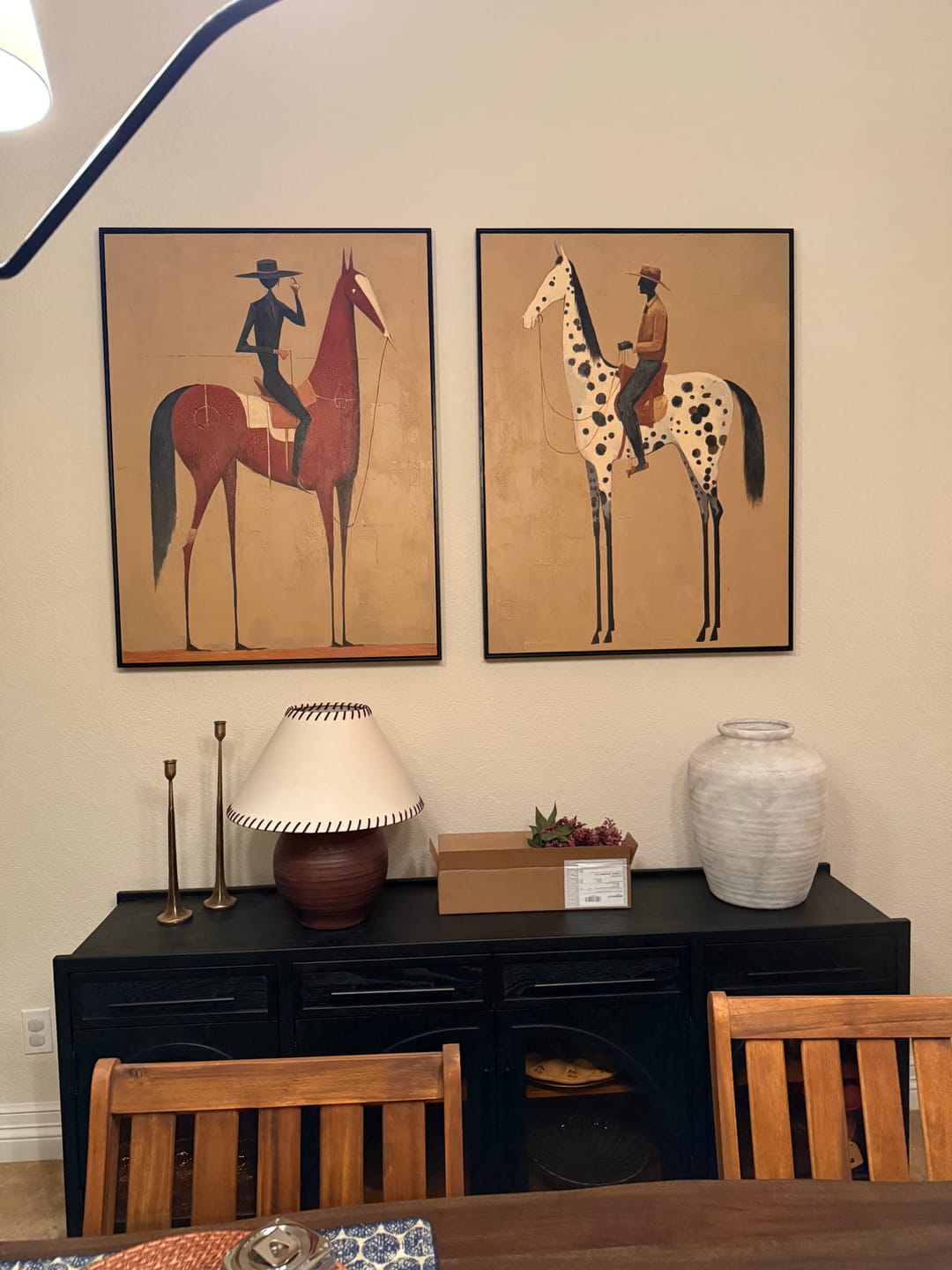 Customer photo review of Vintage Abstract Art #MA808