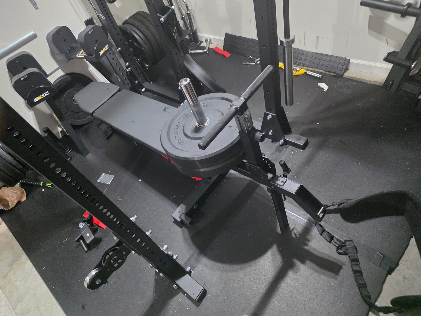 Customer photo review of APEX BARRETT BELT SQUAT