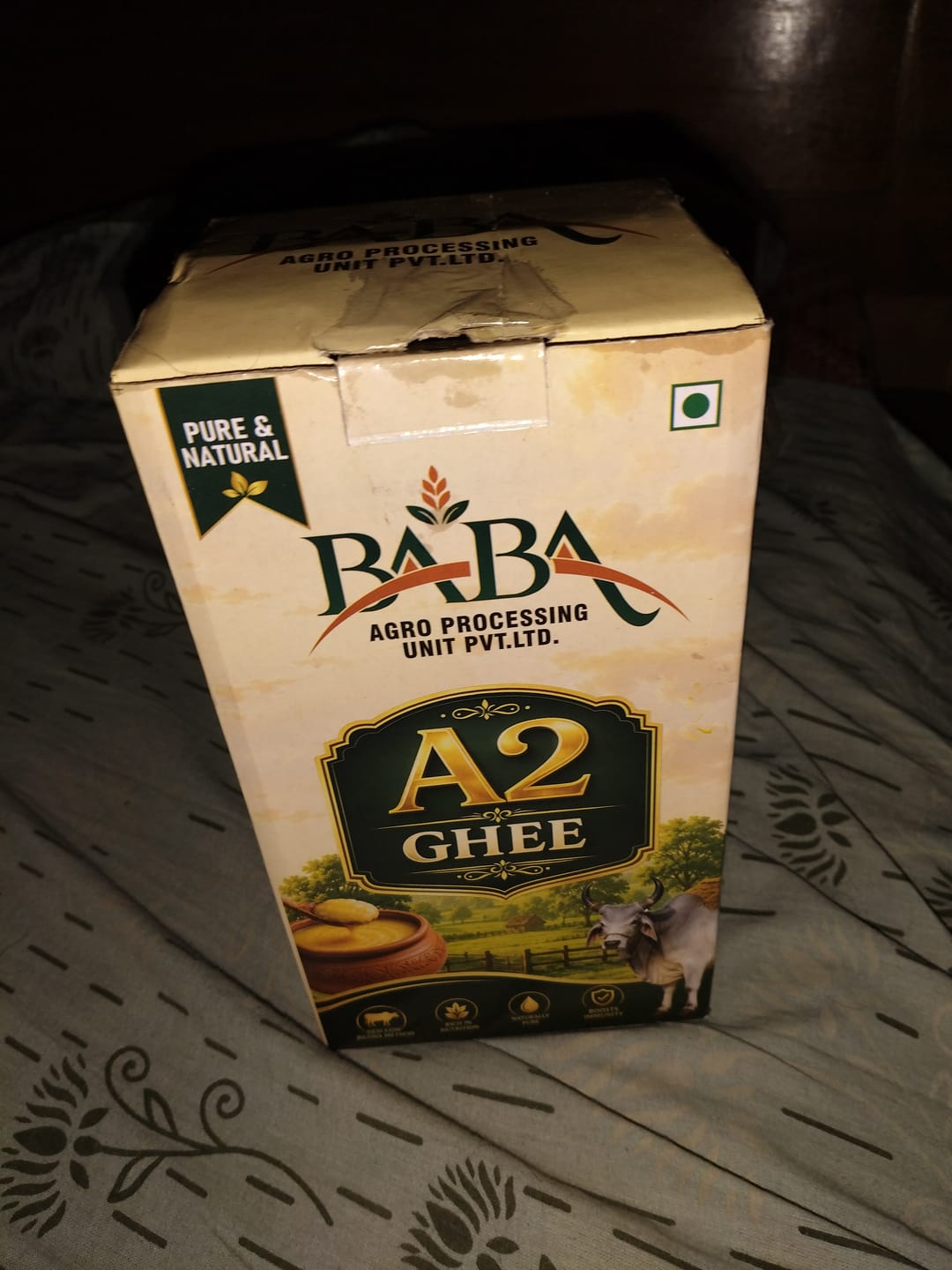 Customer photo review of BABA Sudh A2 Ghee | Pure & Traditional Desi Ghee | Rich Aroma & Taste | Purity Guaranteed I 1000 ML