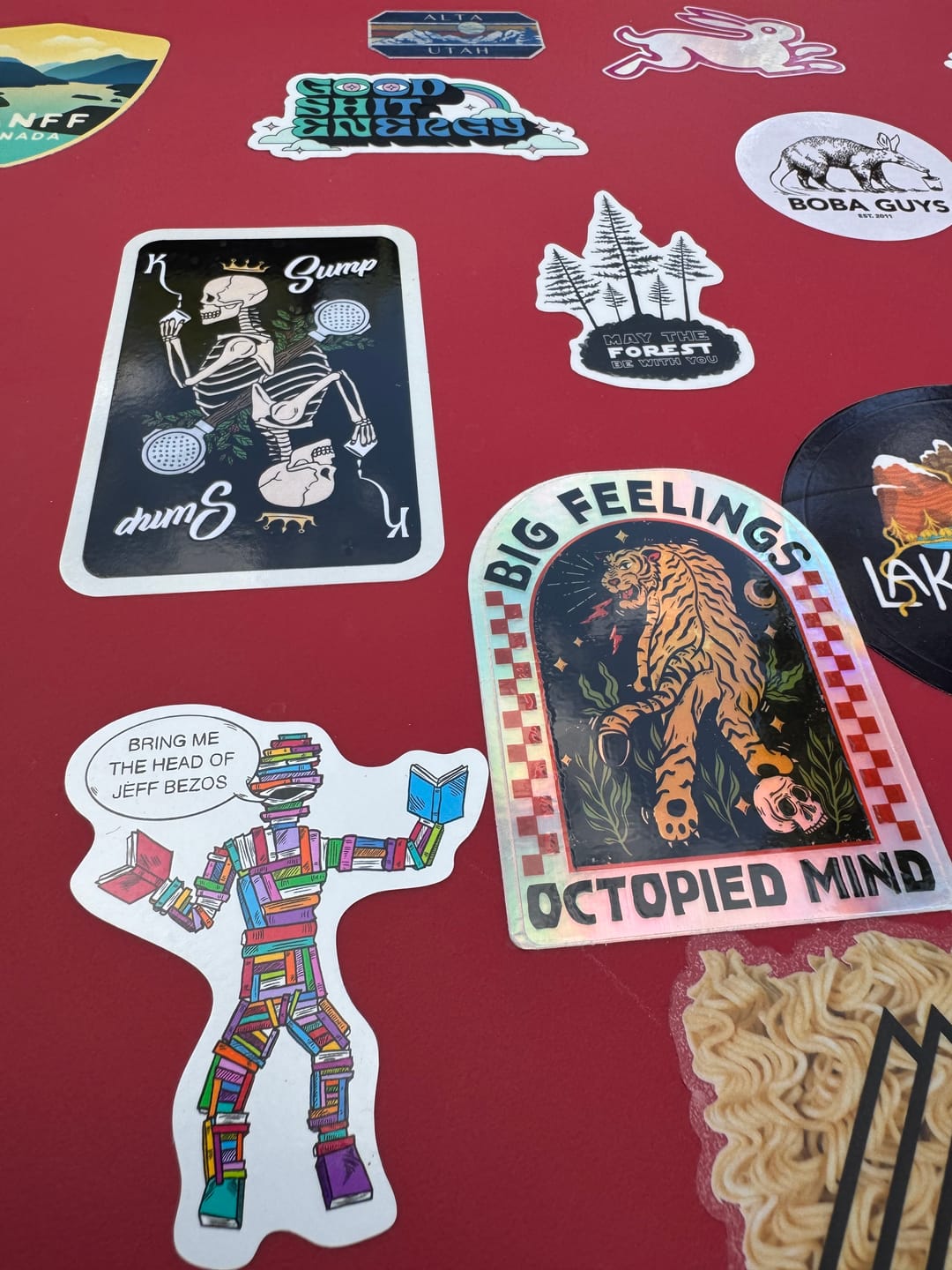 Customer photo review of Big Feelings Sticker