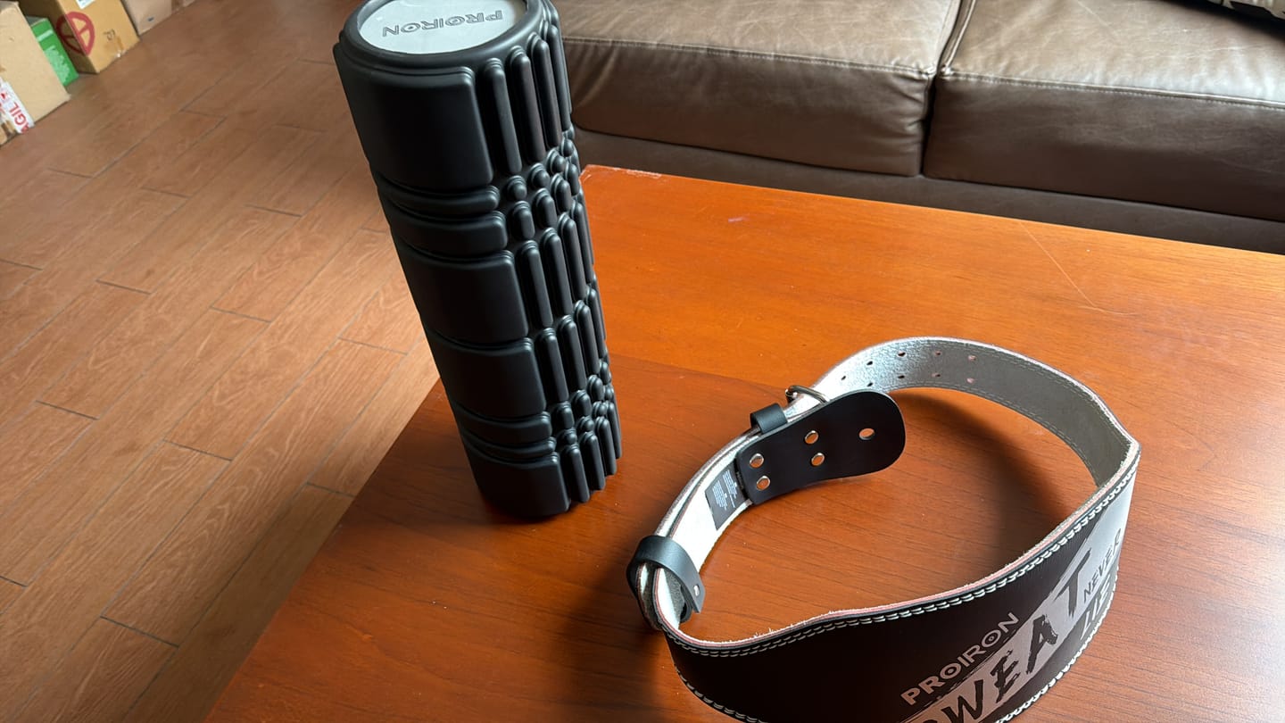 Customer photo review of Foam Roller Jelly