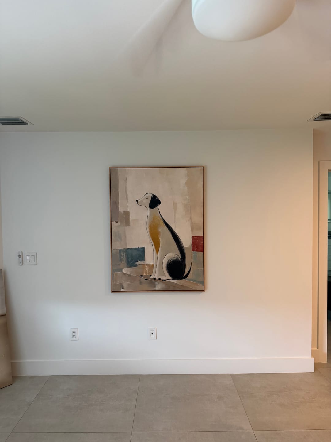 Customer photo review of Silent Companion Abstract #MA291