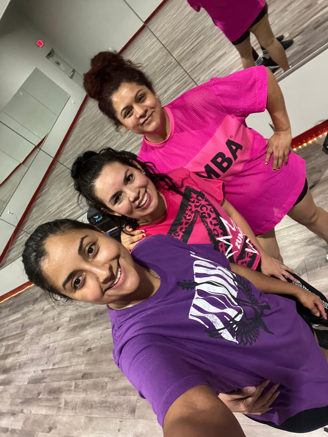 Customer photo review of Ultrabright Mesh Boxy Top