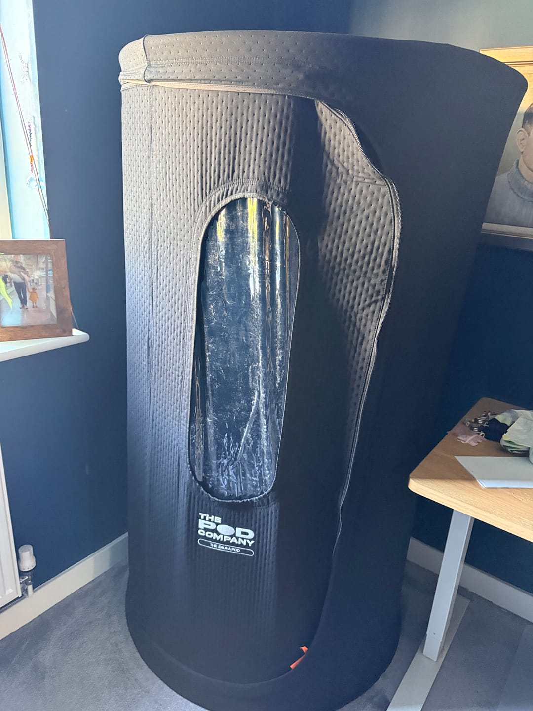Customer photo review of The Sauna Pod