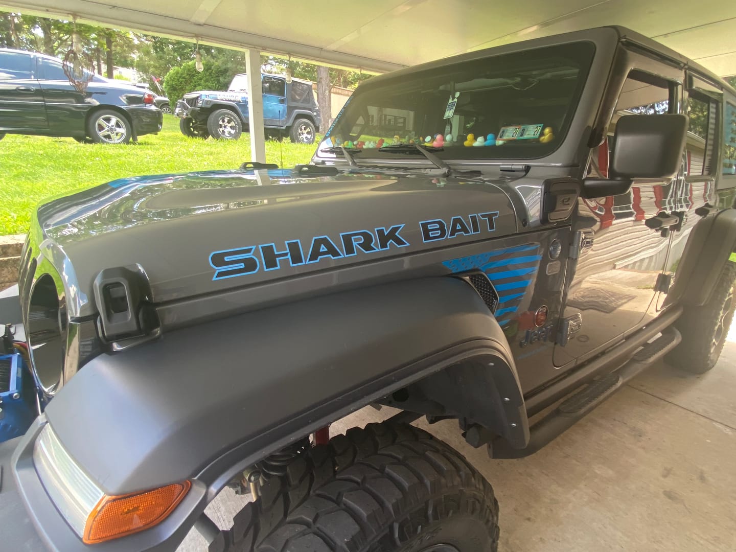 Customer photo review of Hood Lettering | Set of 2