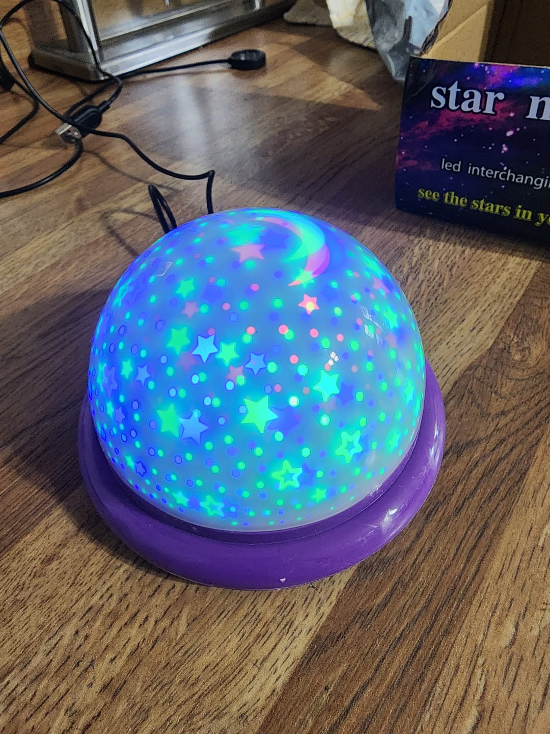 Customer photo review of 🔮Night Light Projector