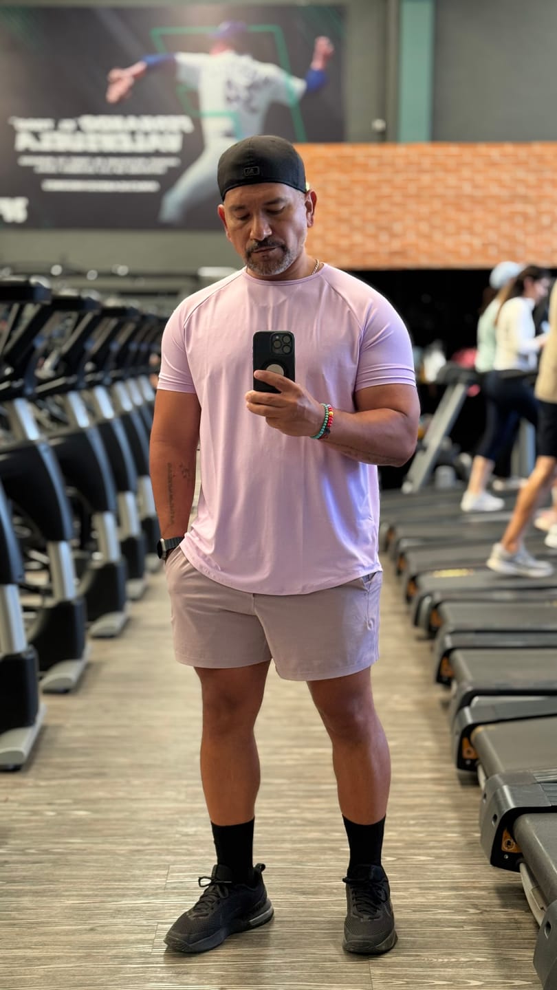 Customer photo review of Training Sport Tee Icon - White