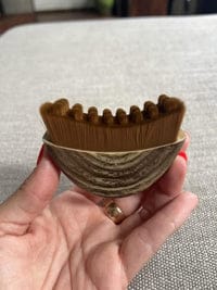 Customer photo review of The Lymphatic Contour Face Brush