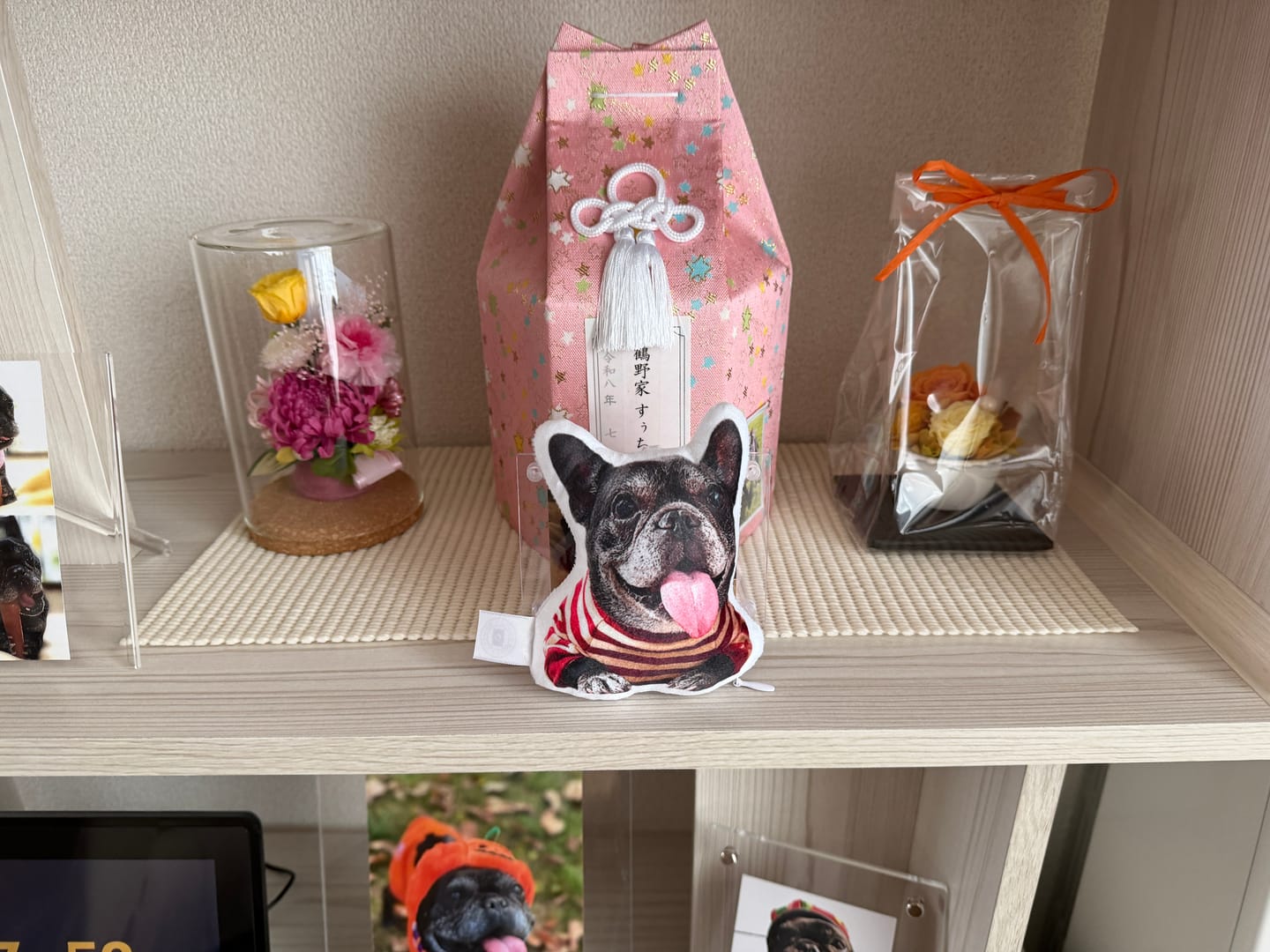 Customer photo review of 世界にひとつだけ♪好きな写真で作るオーダーメイドクッション（20～80cm）