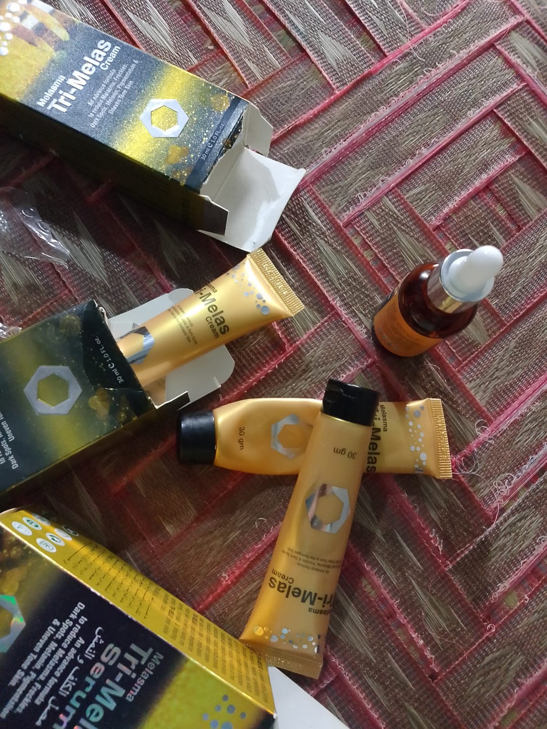 Customer photo review of Tri Melas Cream - 2 Pack