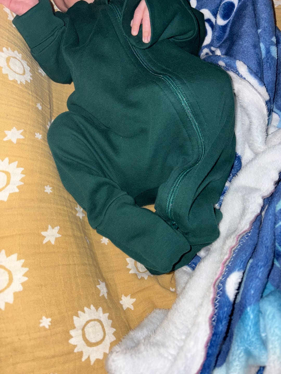 Customer photo review of Cloudy Duo Schlafanzug - Forest Green