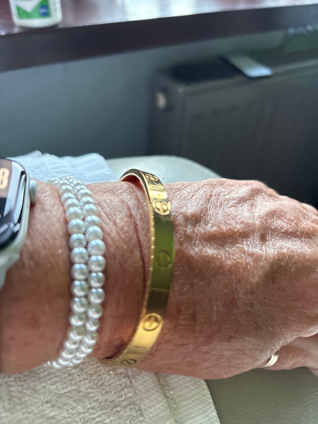 Customer photo review of Love Cuff Bracelet