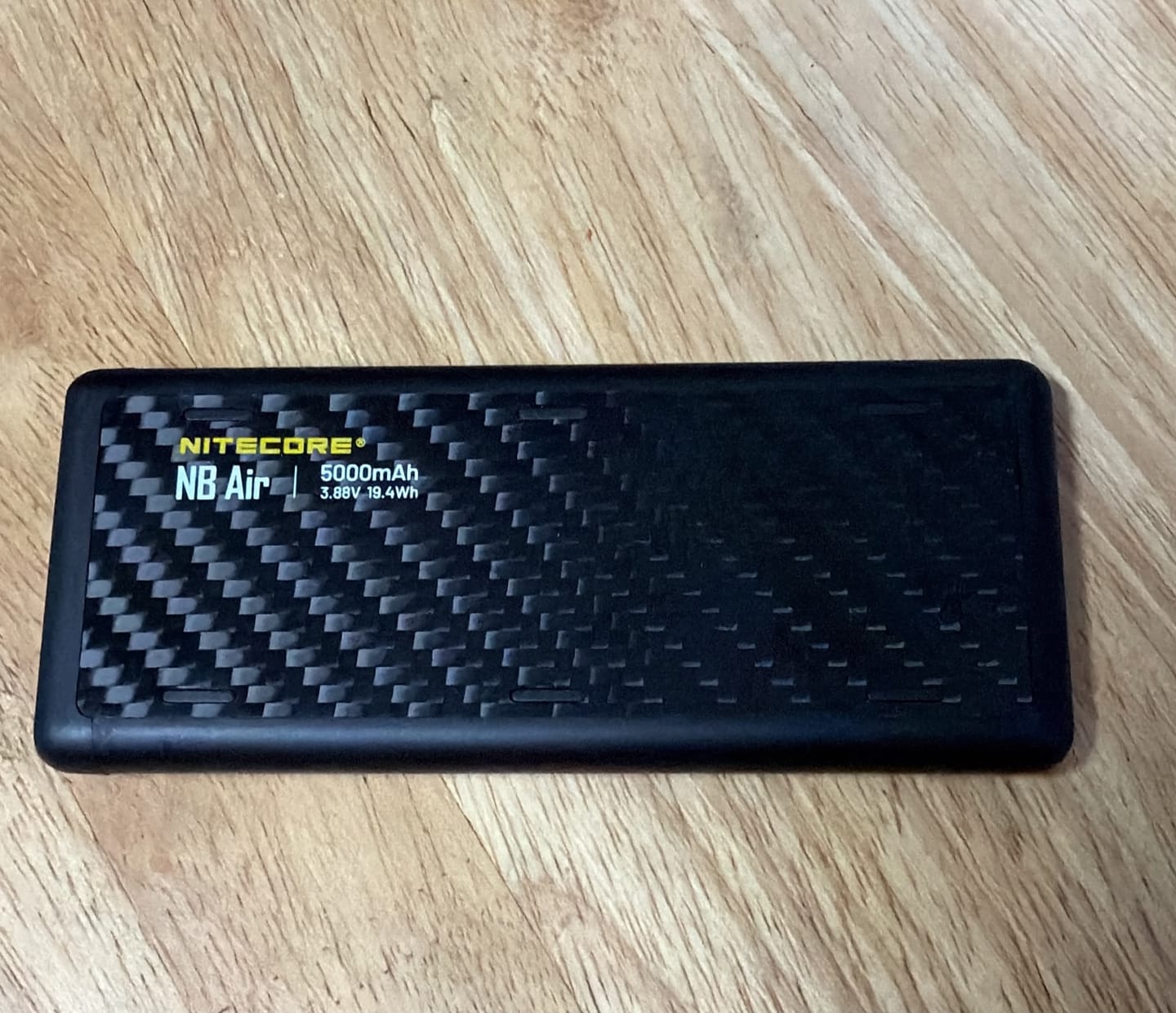 Customer photo review of NB Air (5,000mAh 2.4A 18W)