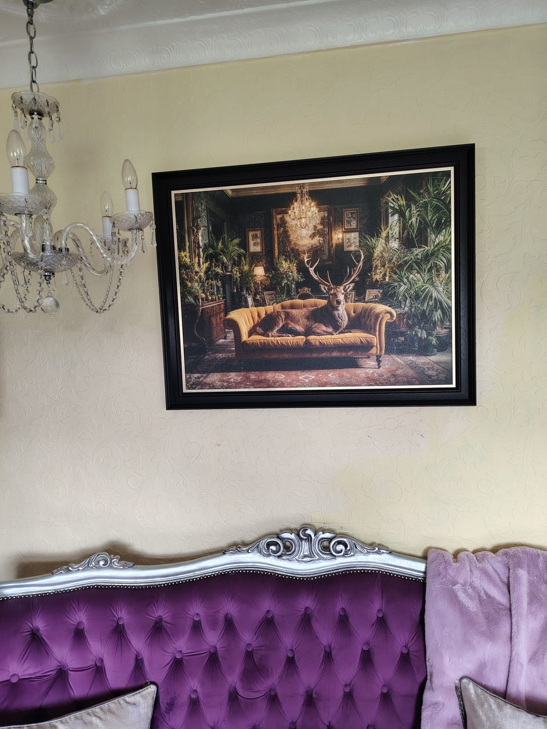 Customer photo review of Lounging Stag By Artko
