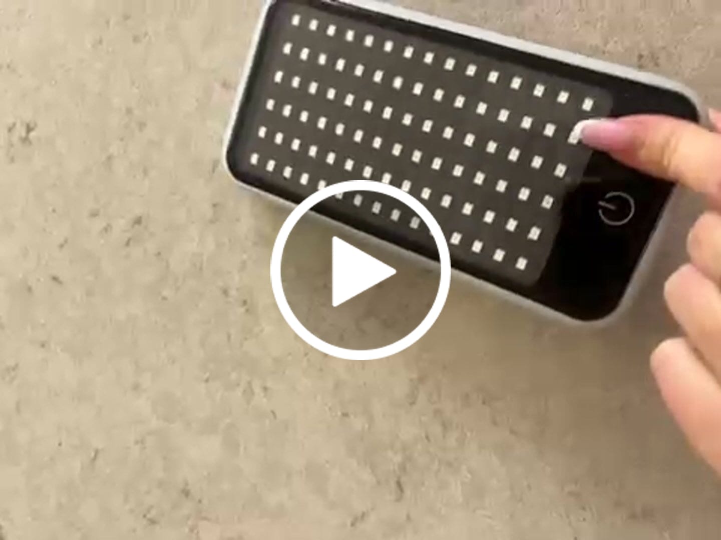 Customer video review of Red & Infrared Light Panel