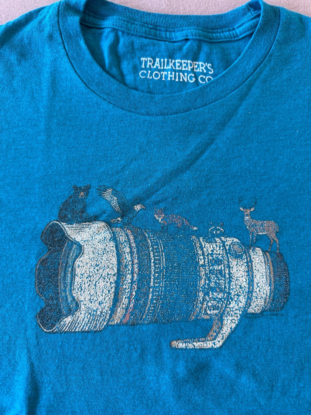Κριτική με φωτογραφία πελάτη για το Forest Friends Camera Lens T-Shirt