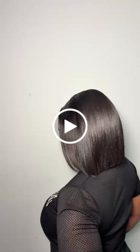 Customer video review of Vietnamese Super Double Drawn Bone Straight 13x4 Frontal Natural Black Wig