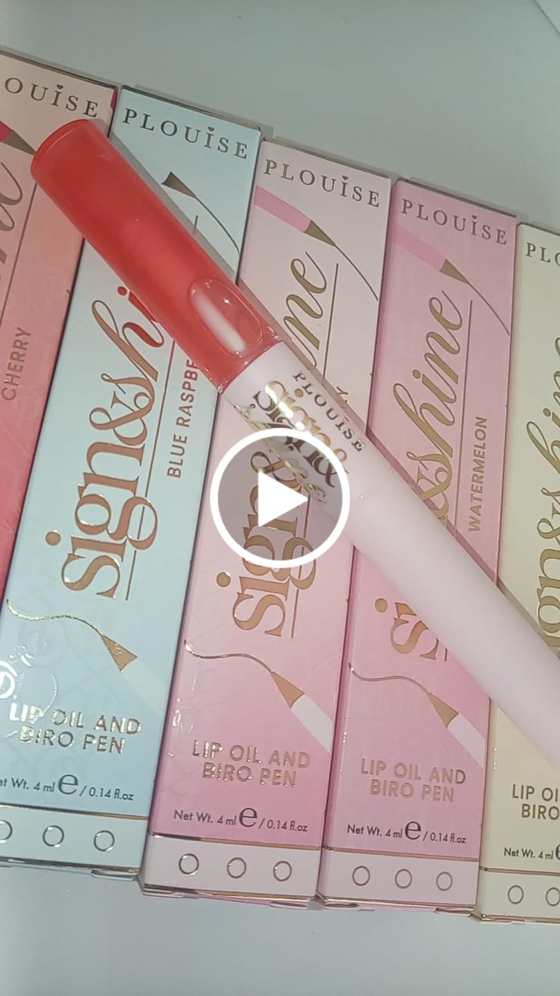Customer video review of Back to Business Sign And Shine Lip Oil Pen - PRE-ORDER