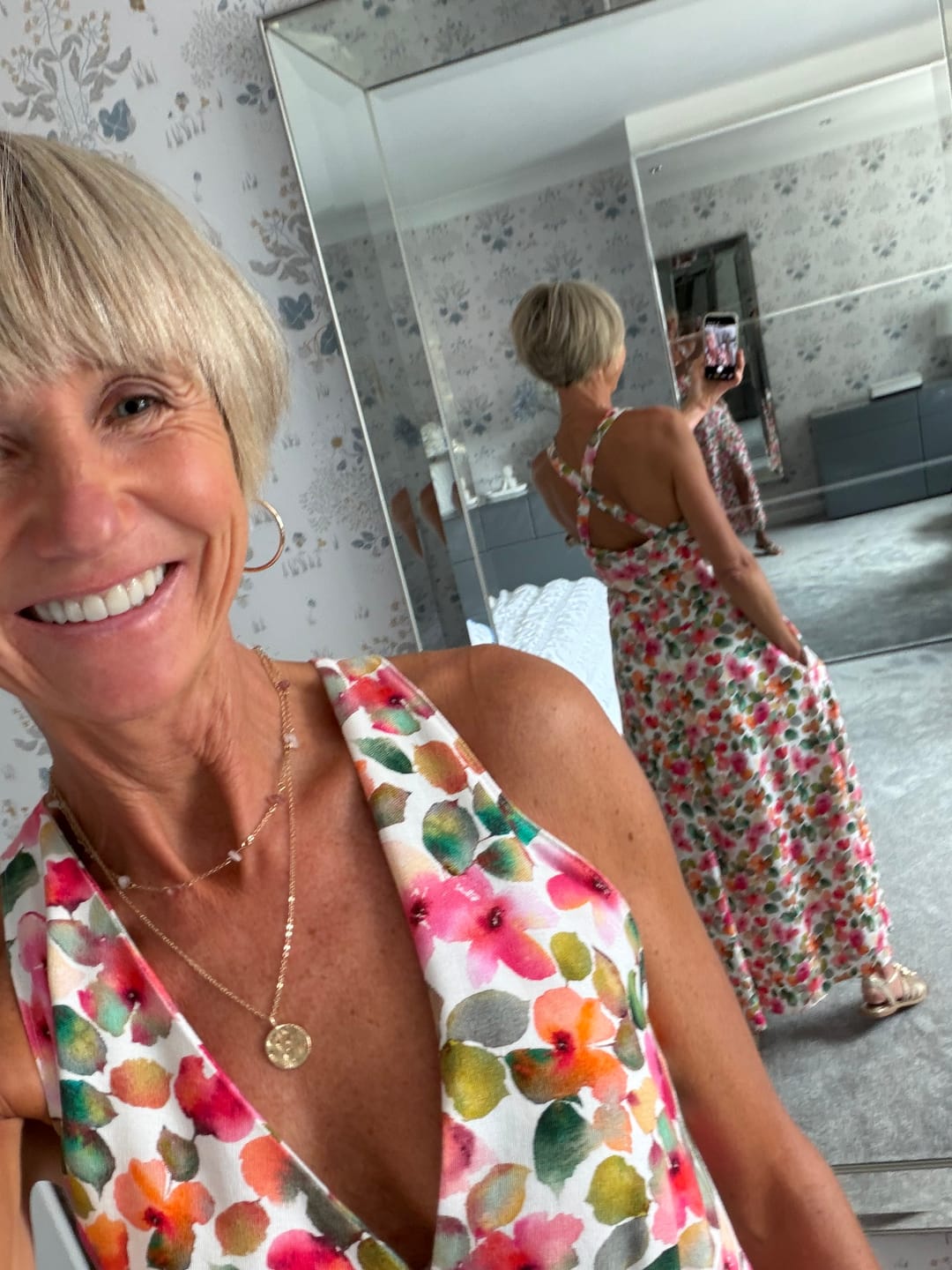Customer photo review of Nature Whisper Linen Viscose Fabric