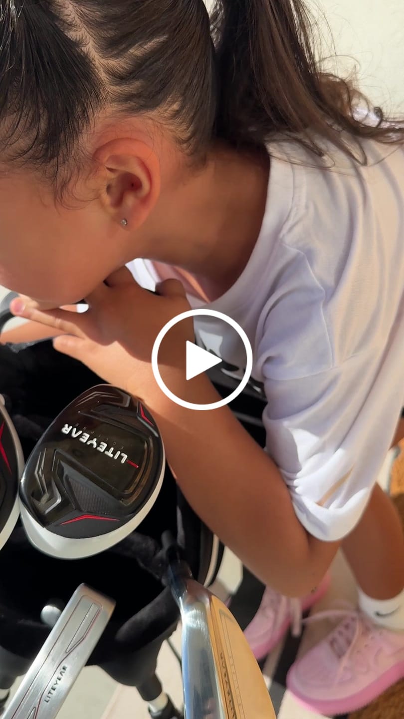 Customer video review of ECLIPSE - Kids Golf 5 Club & Bag Set - Ages 5-7