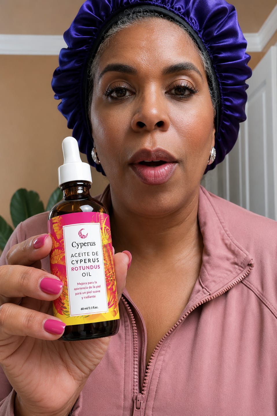 Customer photo review of Aceite botánico anti-crecimiento | Alternativa natural a los láseres