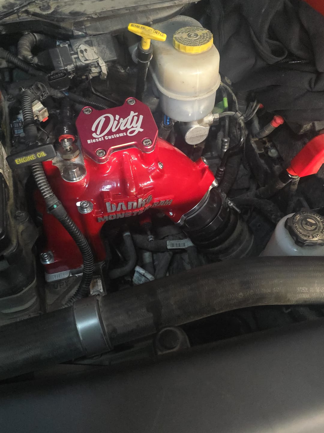 Customer photo review of 2007.5-2024 Cummins Throttle Valve Delete (I67-INT-A019)