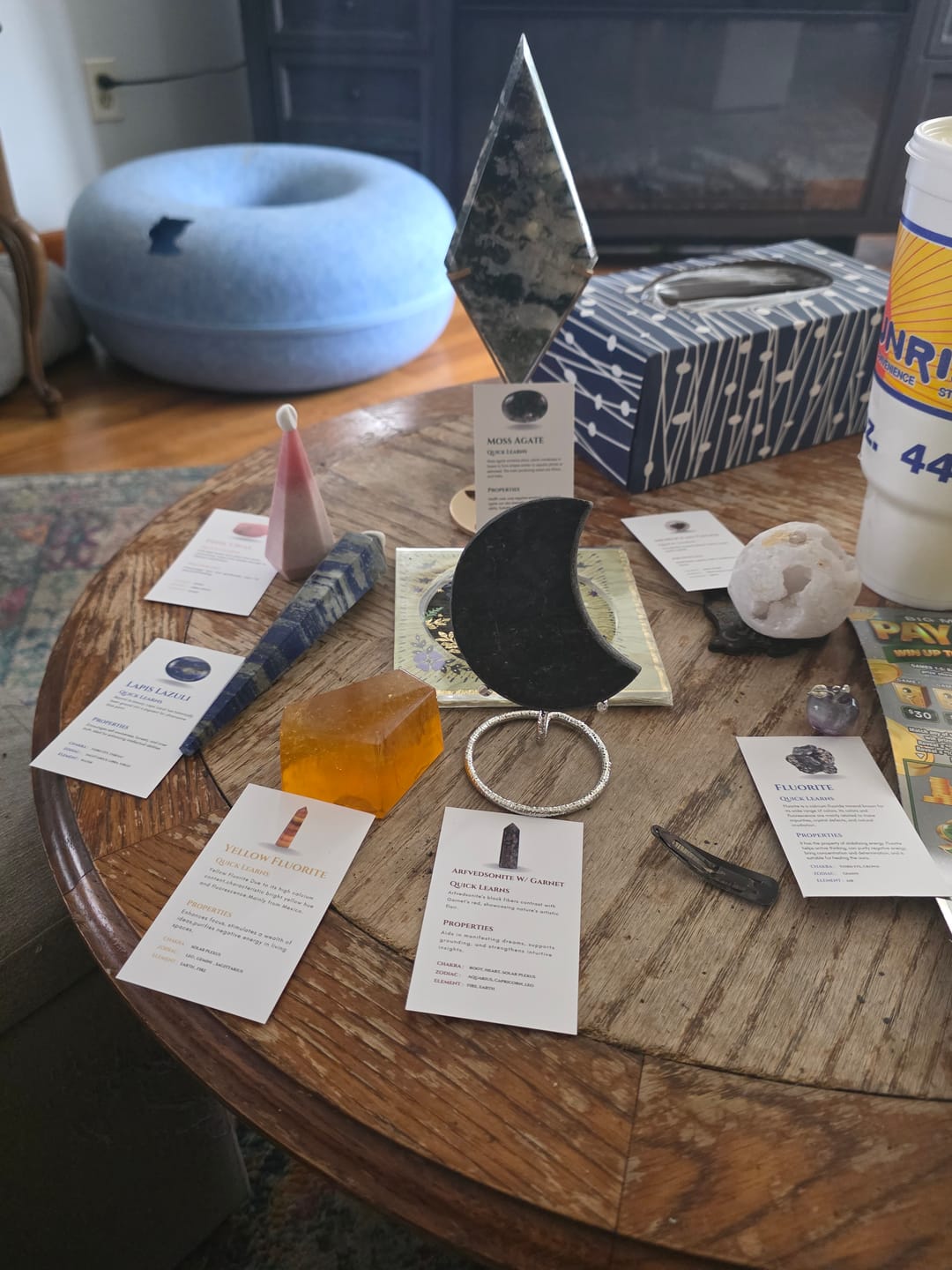 Customer photo review of Crystal Surprise Delight Subscription Box