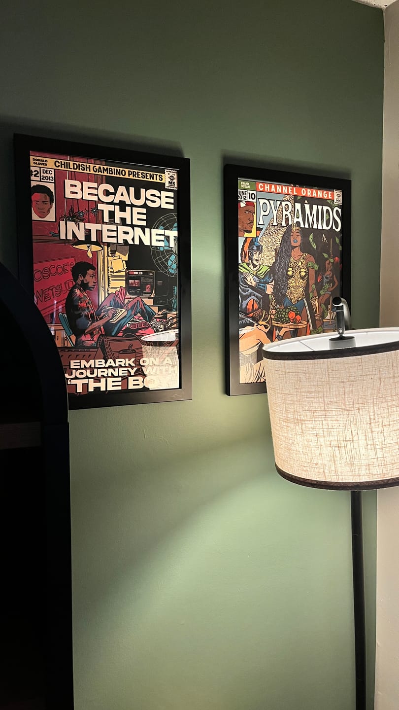 Customer photo review of Pyramids - Matte Vertical Poster