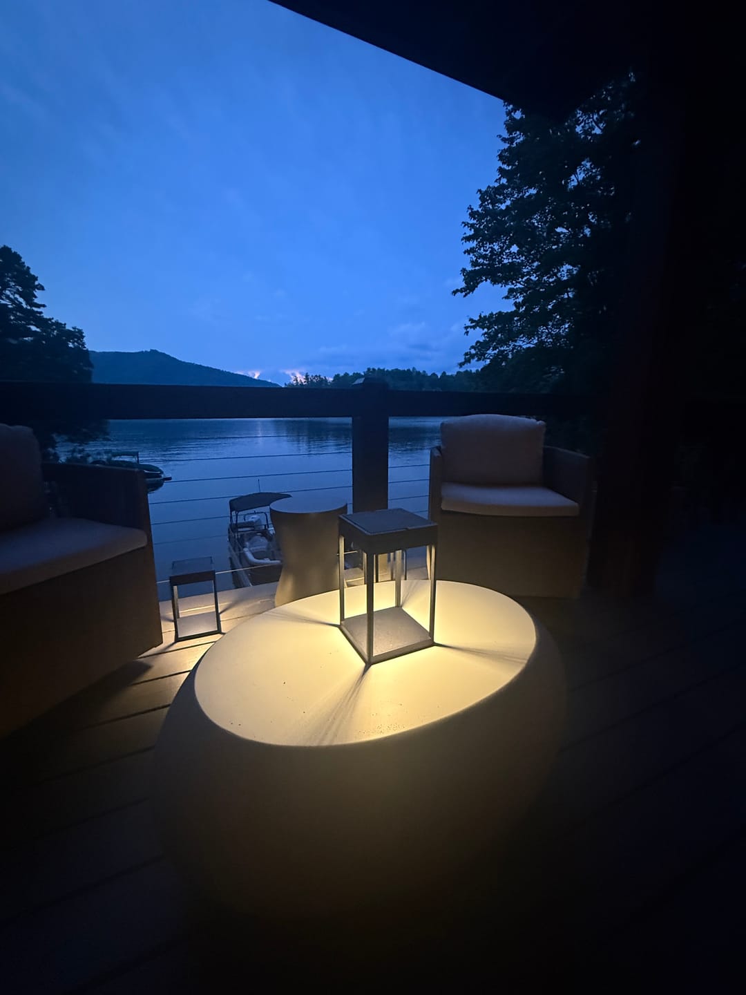 Customer photo review of Luxury Metal Solar Lantern