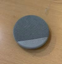 Customer photo review of Pillow Speaker Fall asleep to your own audio — without disturbing your partner.