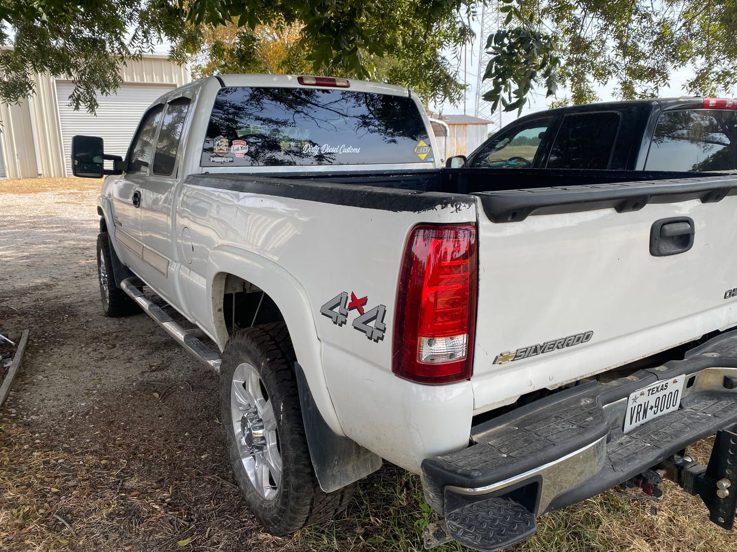 Customer photo review of Dirty Diesel Customs Banner Sticker