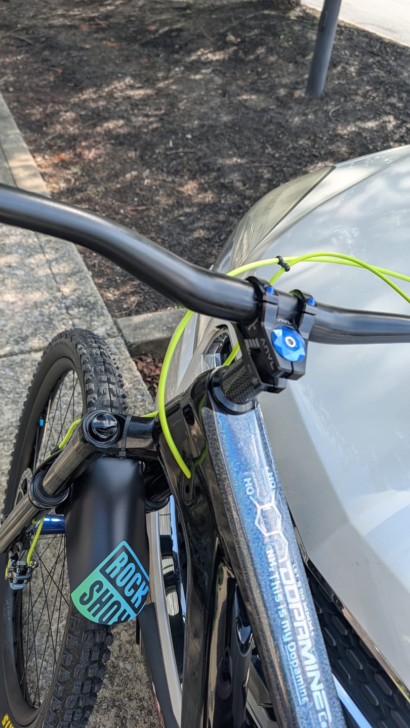 Customer photo review of Spectral Effects Clear Frame Keeper