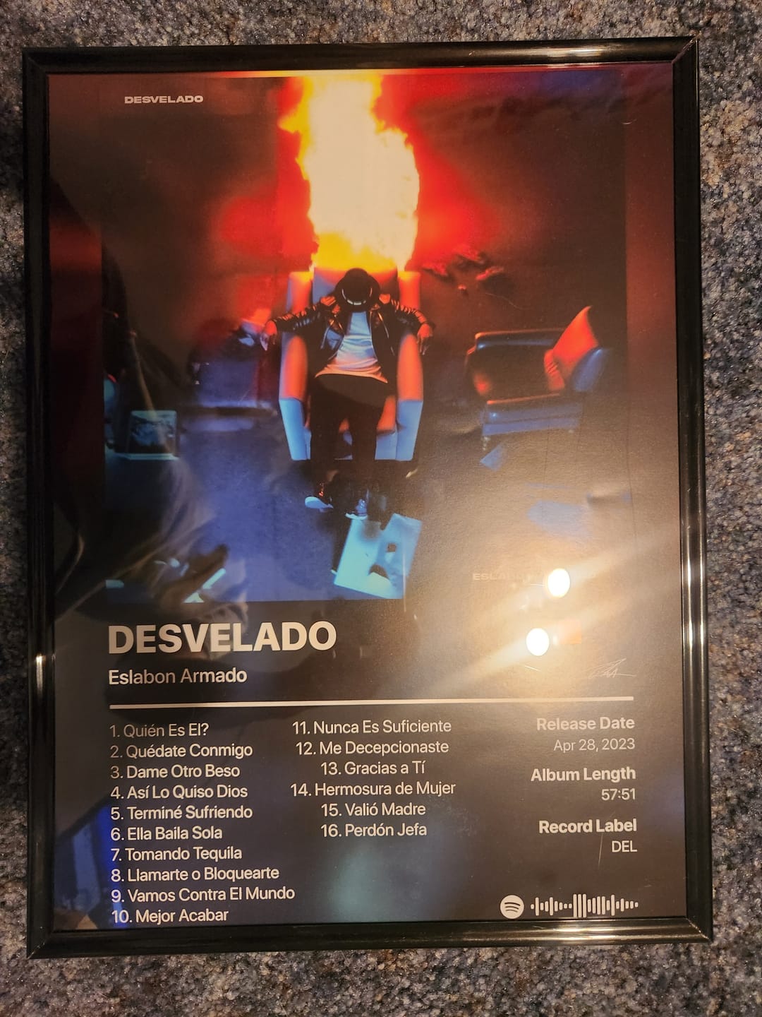 Customer photo review of Choose Your Own Album Poster