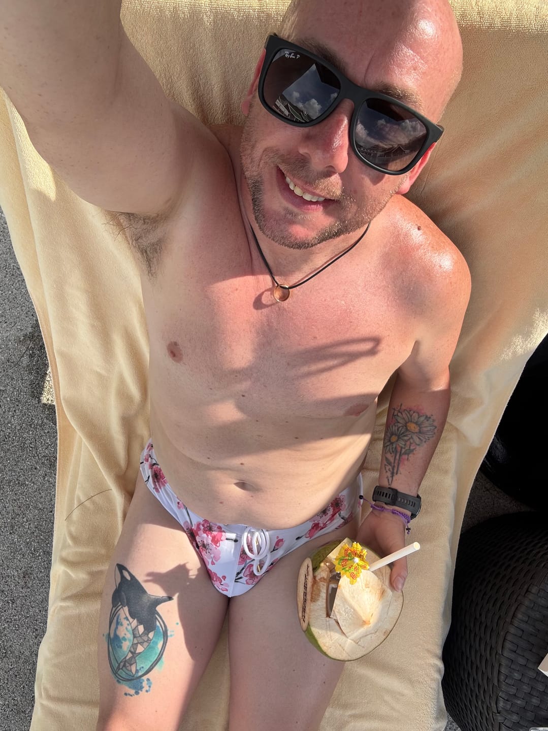 Customer photo review of Sakura - Enhancing Swim Brief