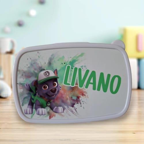 Customer photo review of Broodtrommel / Lunchbox Roze voor sublimatie