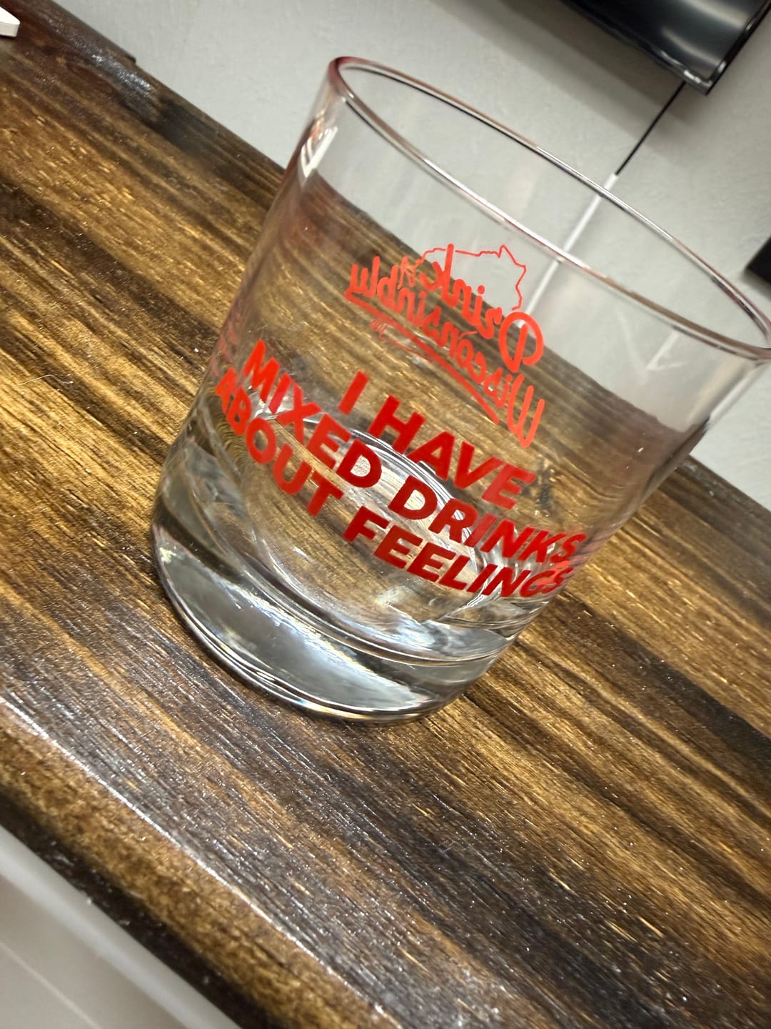 Customer photo review of "Mixed Drinks" Cocktail Glass