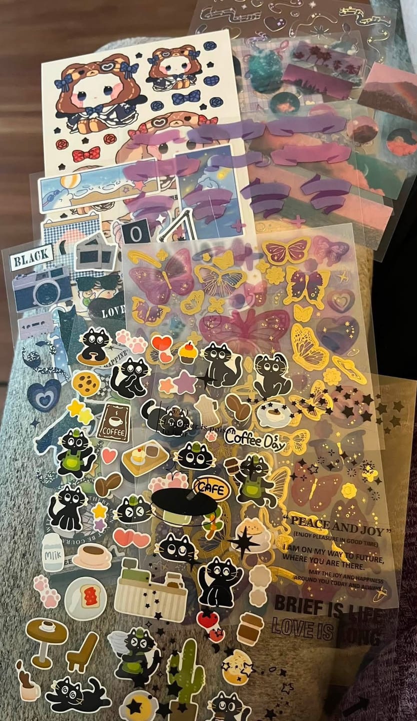 Customer photo review of KSticker Blind Box | Hand Selected From Over 100 Designs