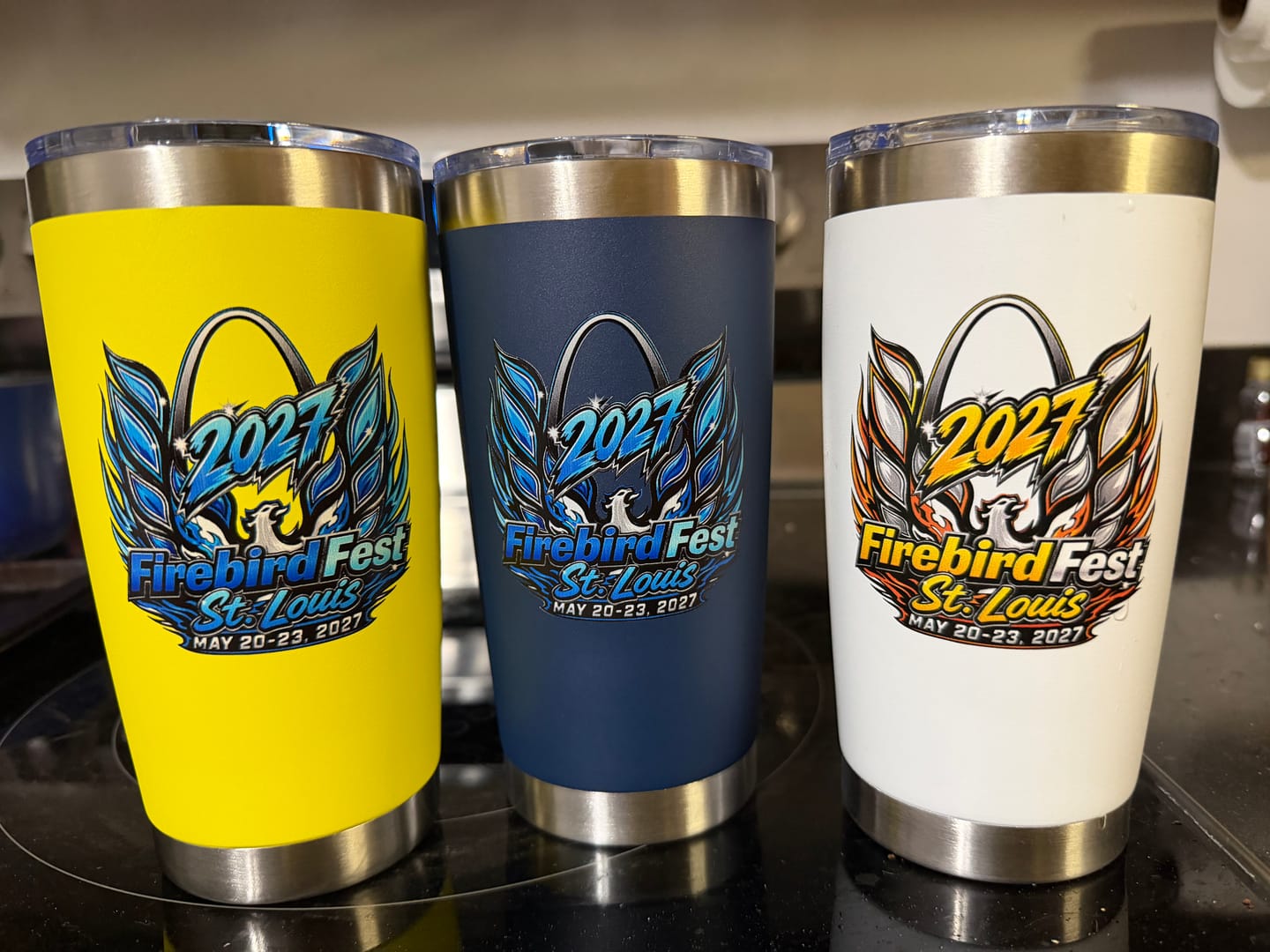 Customer photo review of (6 Pieces) Full Color UV Printed Tumbler | 20 oz