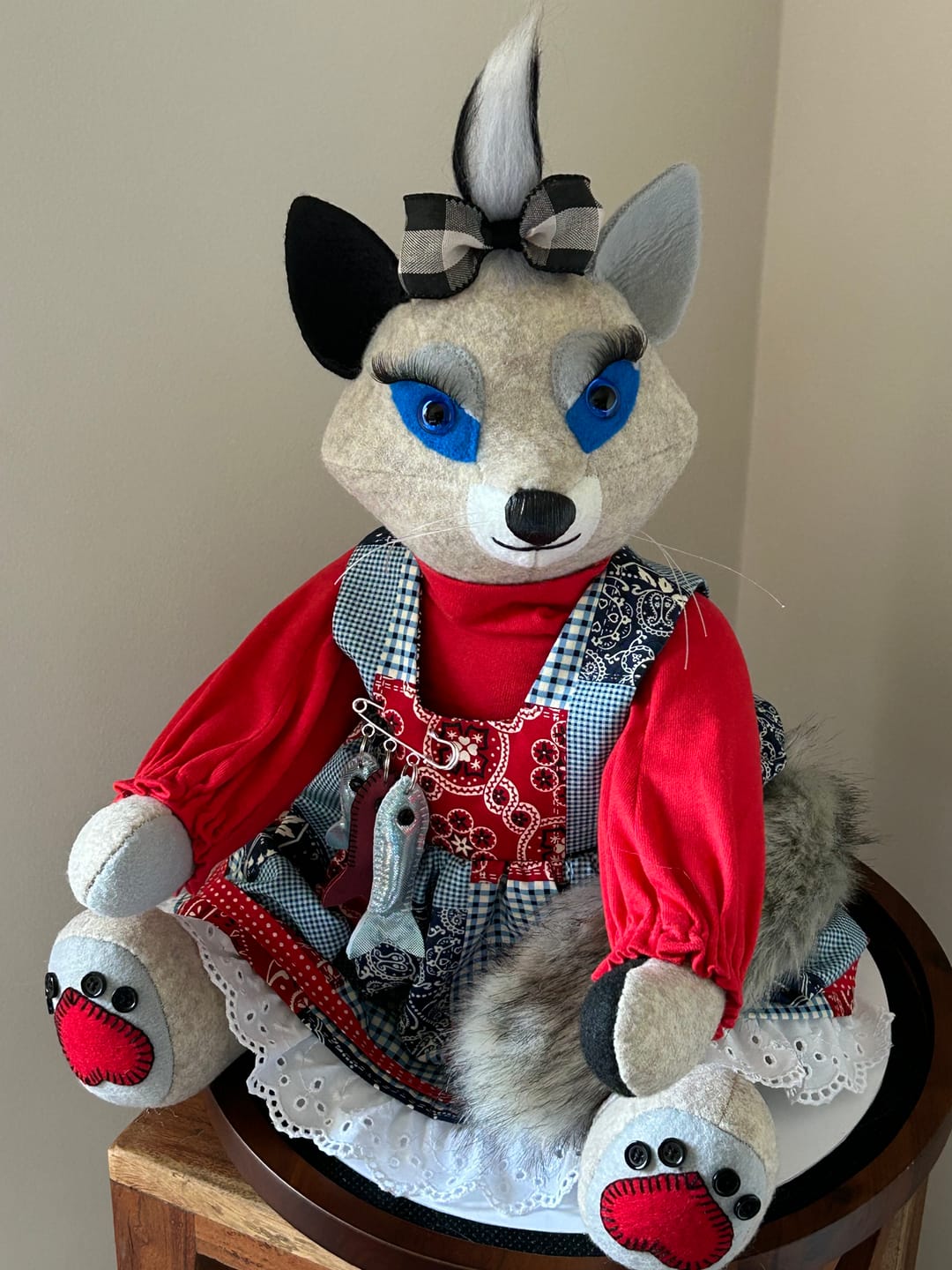 Customer photo review of Memory Cat  PDF Pattern and Video Tutorial