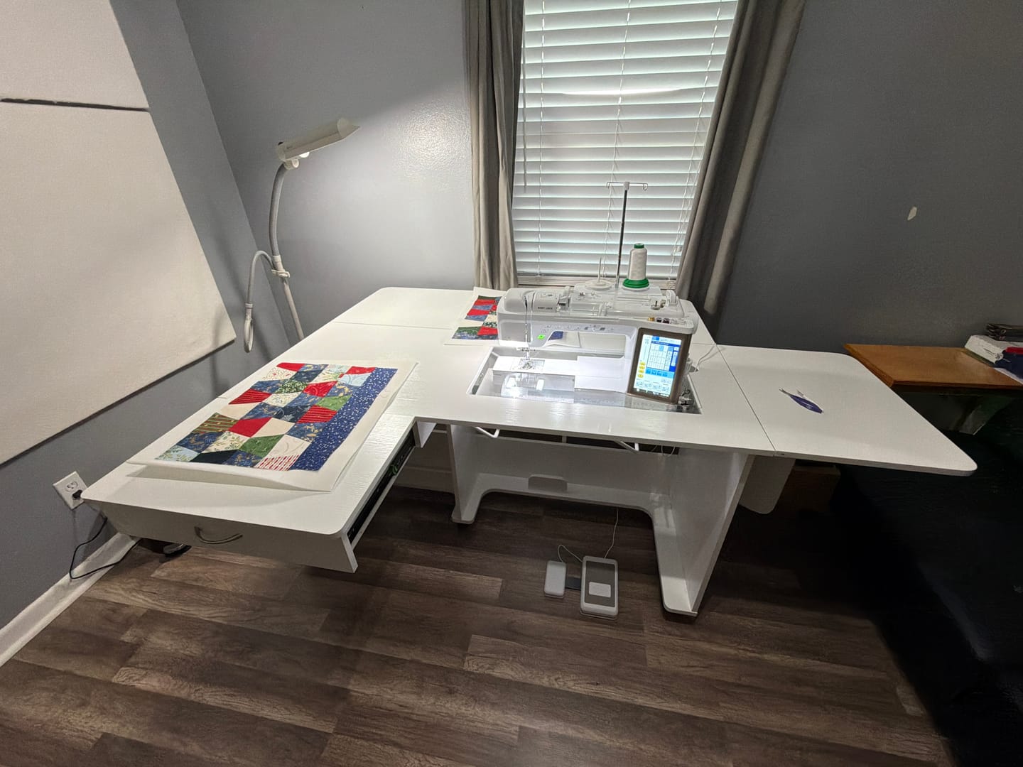 Customer photo review of Christa Sewing Cabinet