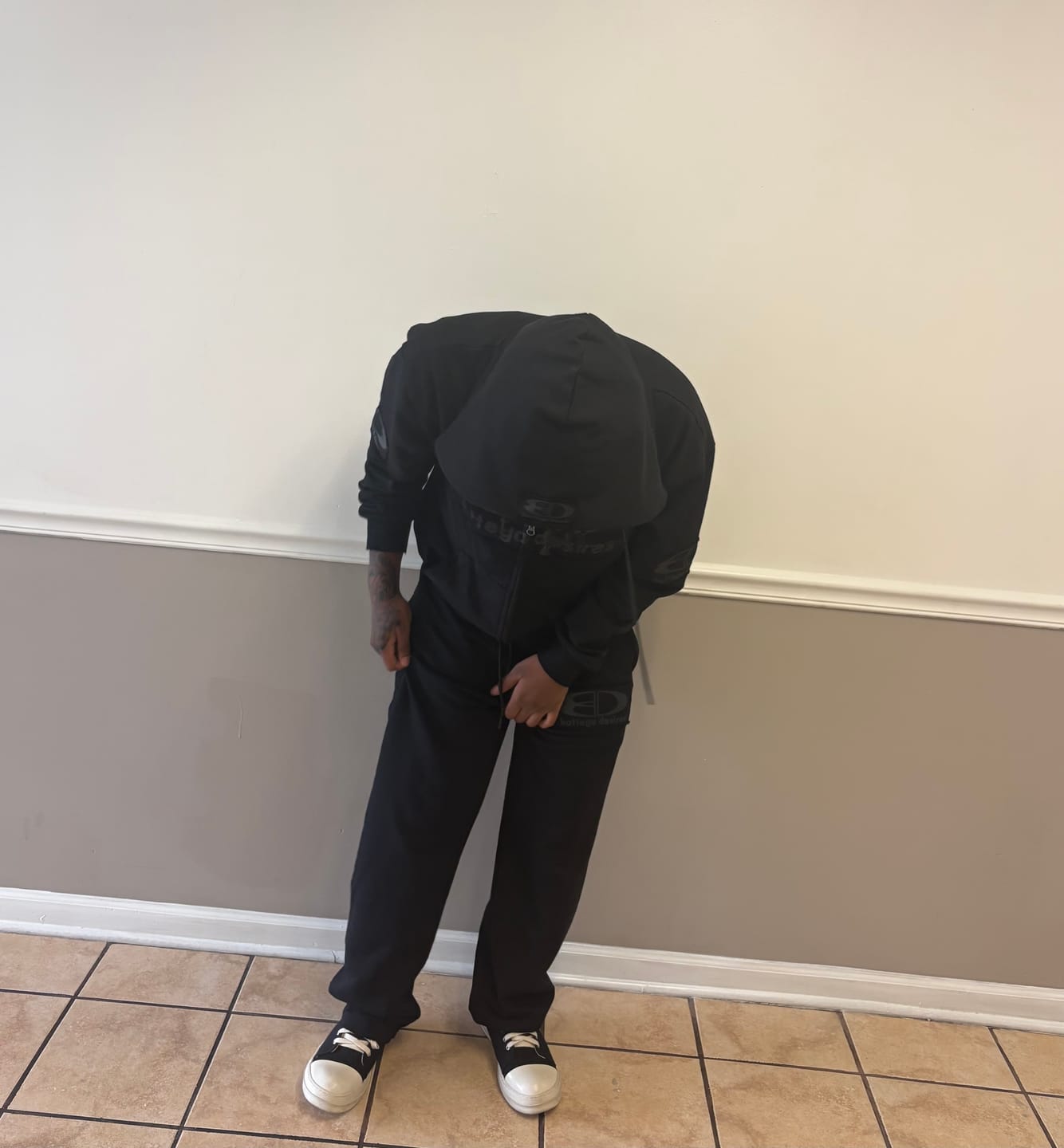 Customer photo review of Bottega Desires Tech Jacket Black