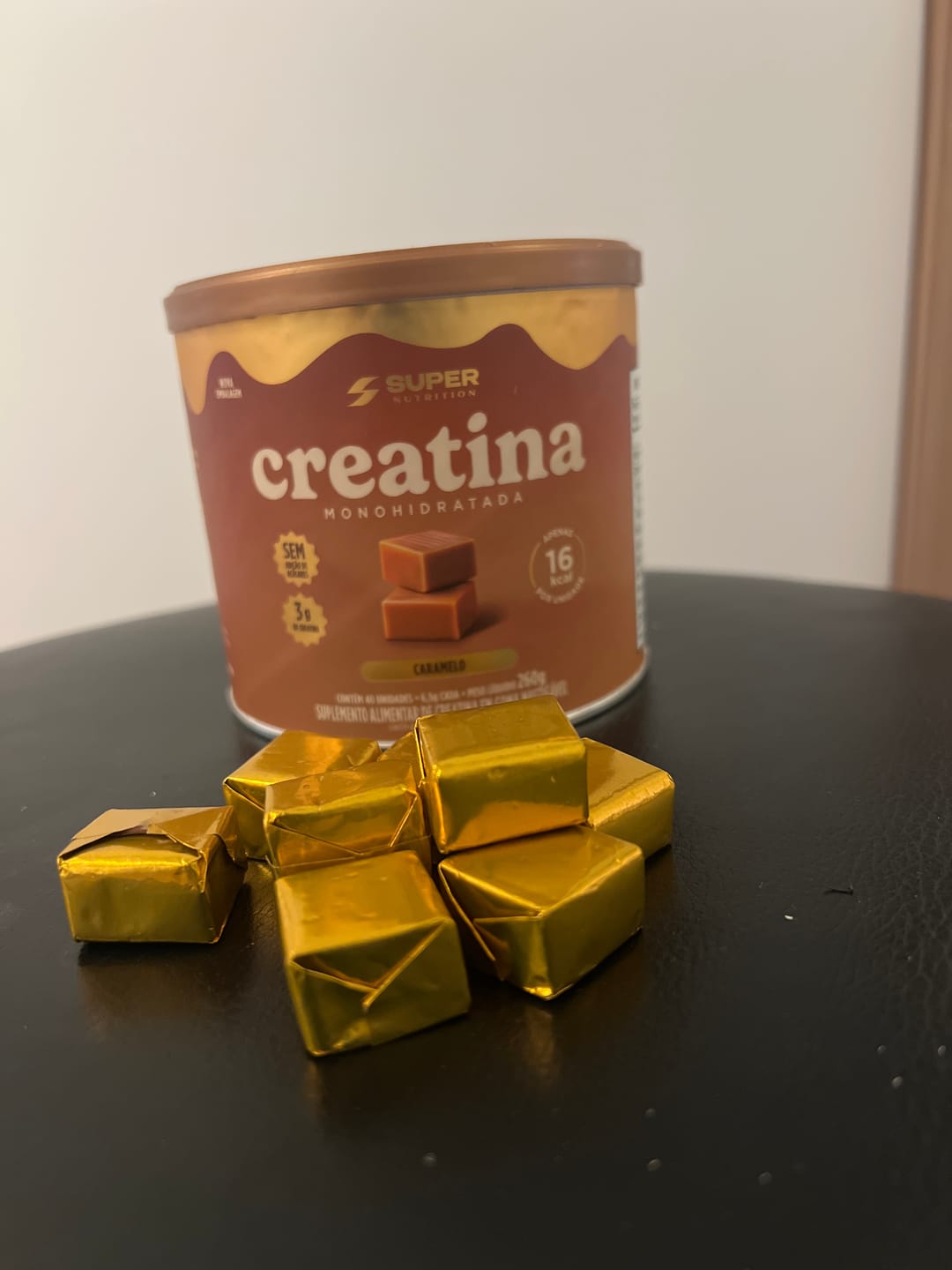 Customer photo review of Caramelo Creatina