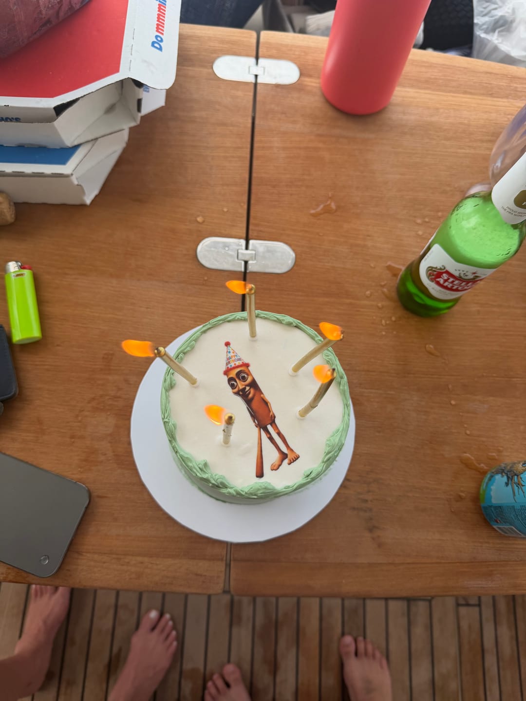 Customer photo review of Custom Character Cake
