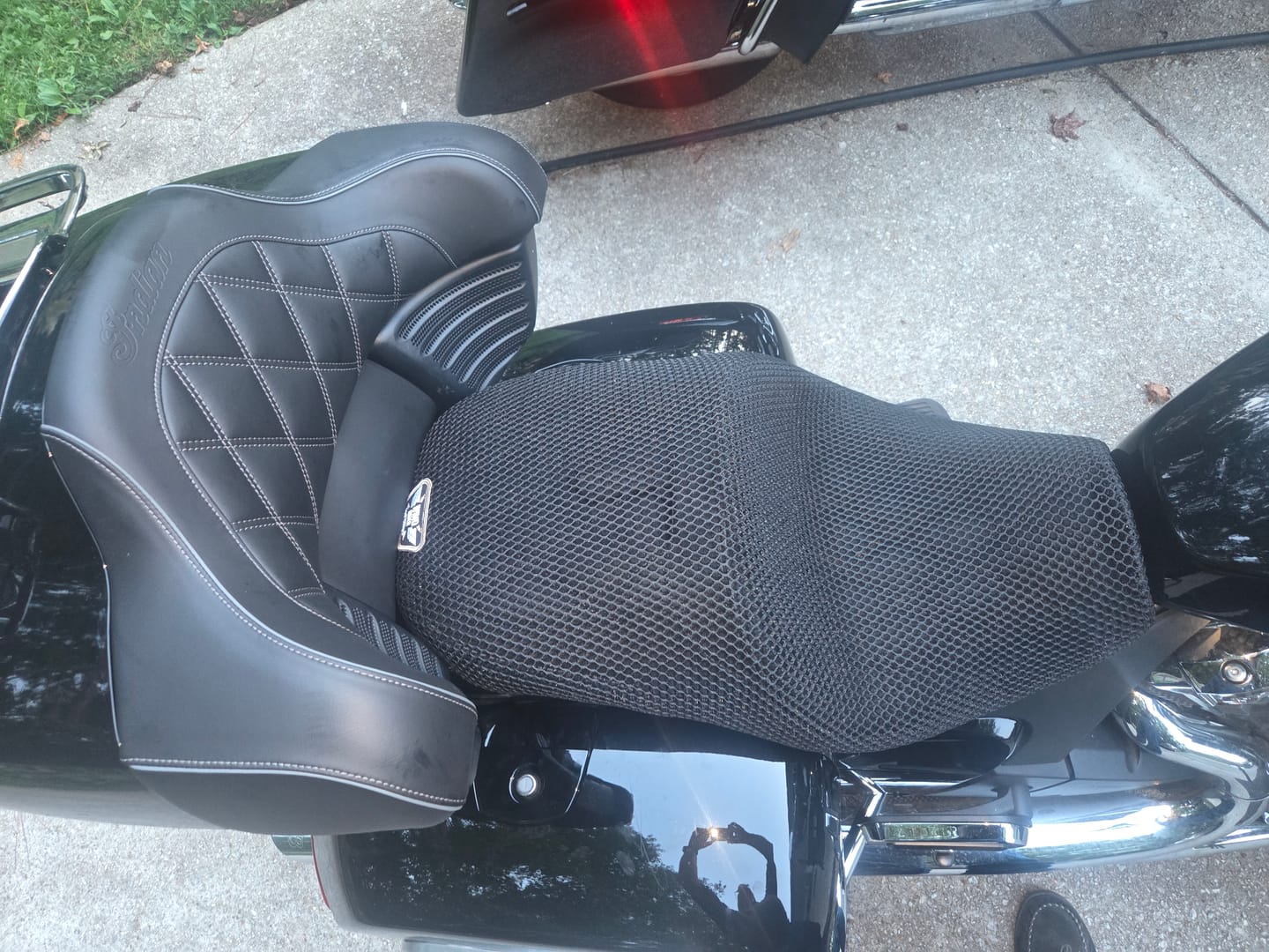Customer photo review of Wind Rider Seat Cover