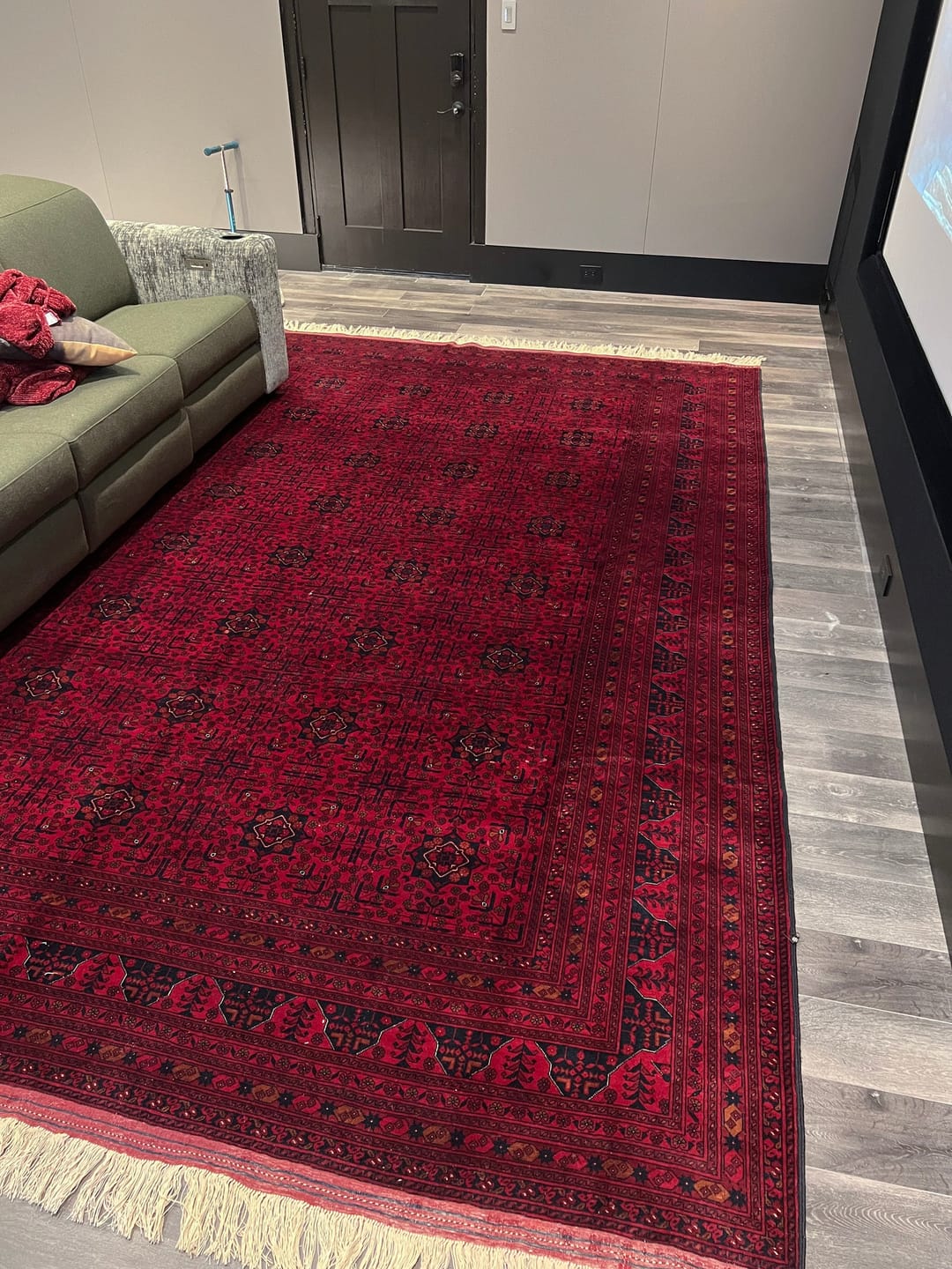 Customer photo review of Bilcik • Turkmen Area Rug (9'11"x13')