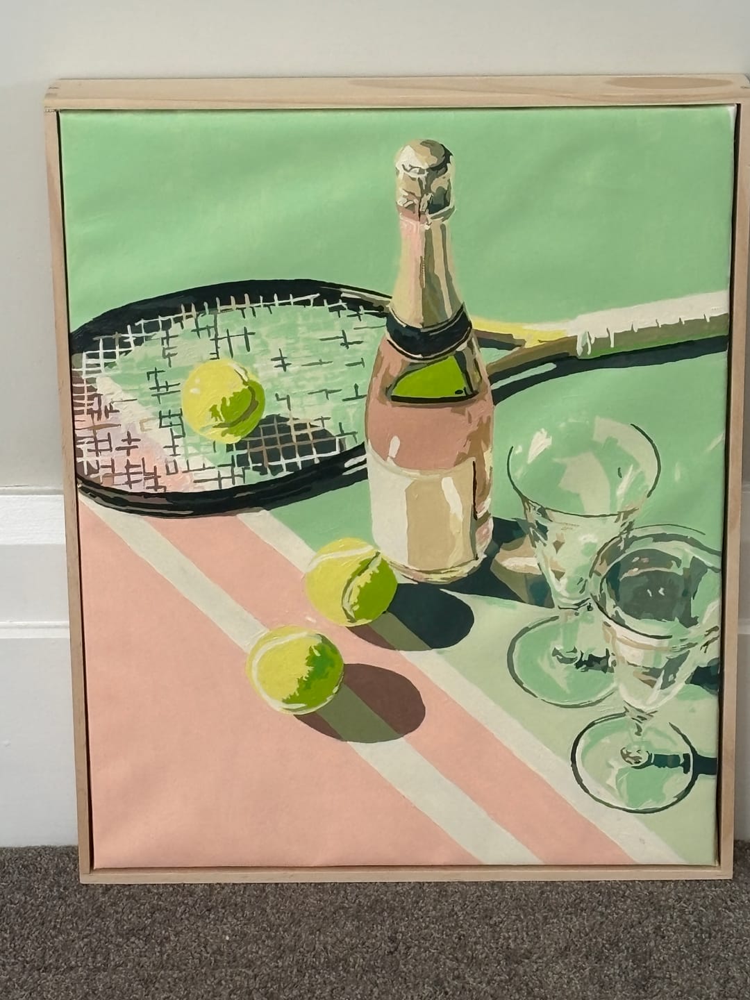 Customer photo review of Between Matches | Paint by Number