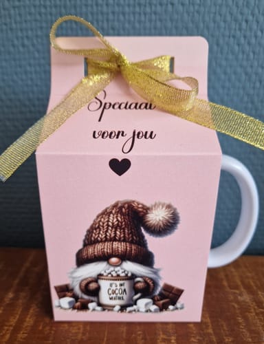 Customer photo review of Decoratieve verpakking voor 330ml (110z) mok voor sublimatie