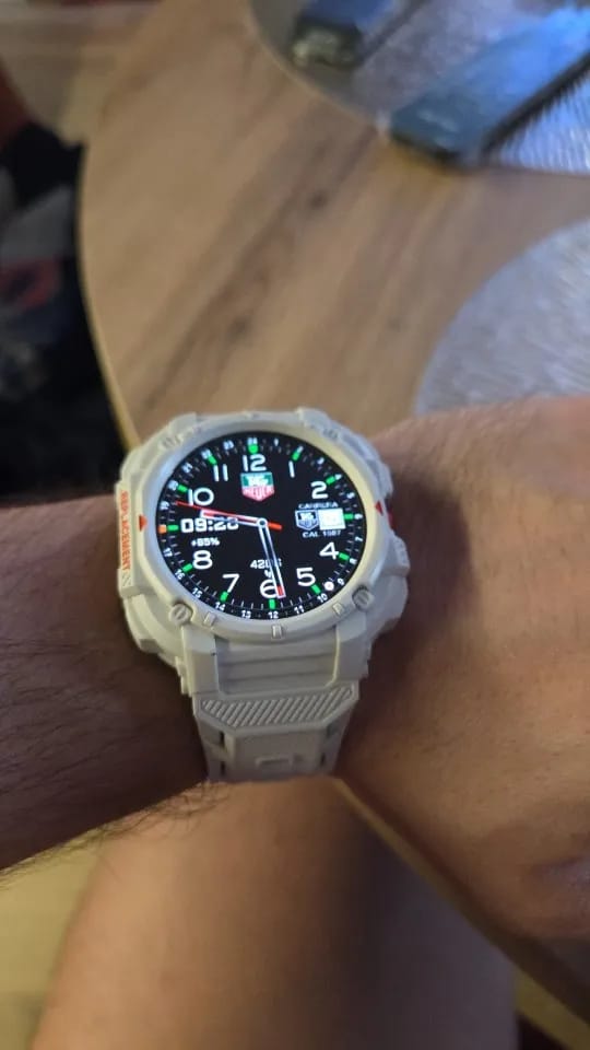 Customer photo review of Samsung Galaxy Silicone Sport Watch Band – Ultra/Ultra2 Strap